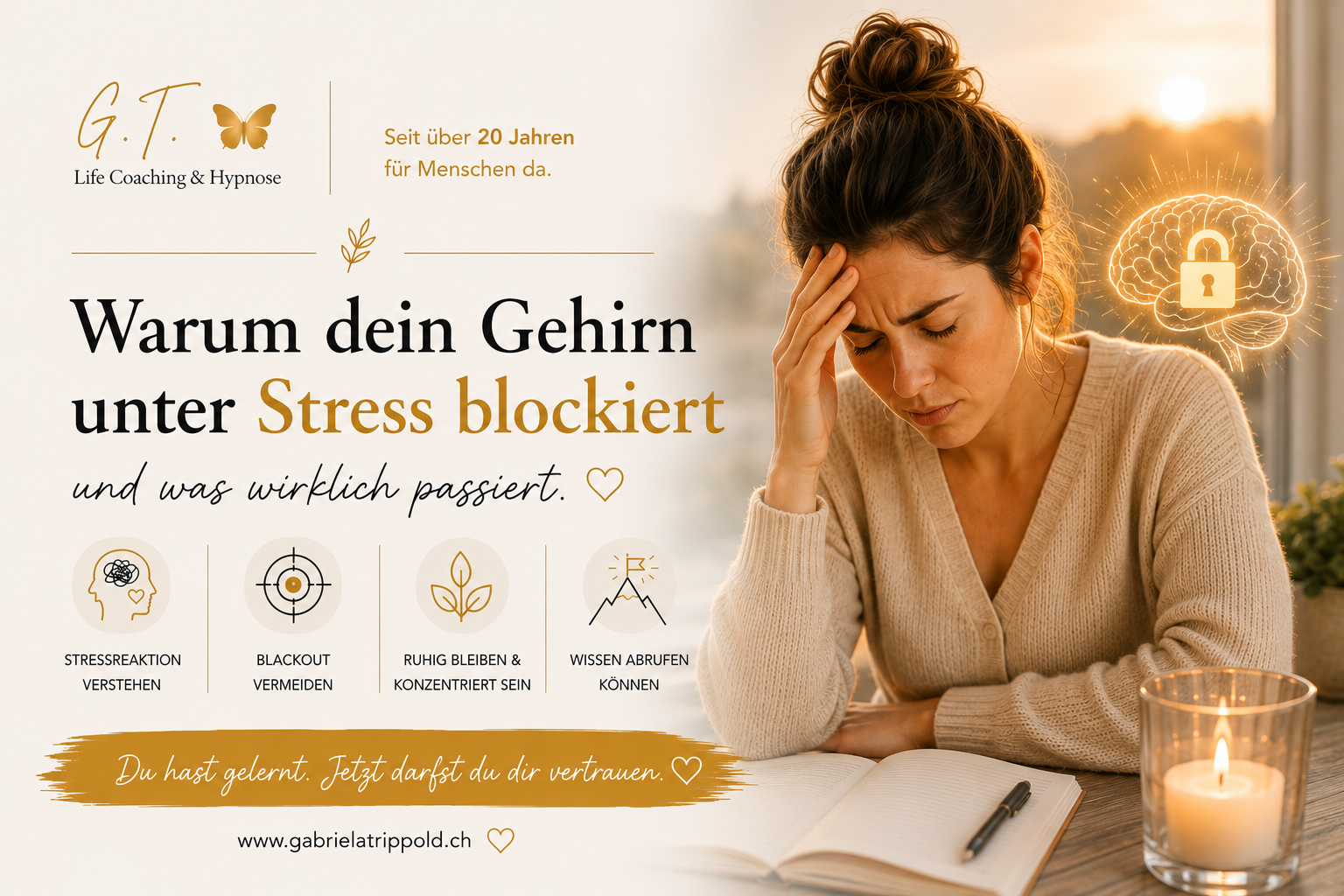 Warum dein Gehirn unter Stress blockiert – und was wirklich passiert